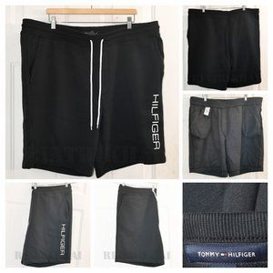 Black NWT Men's Fleece Sweat Short Tommy Hilfiger
